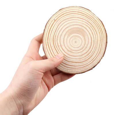 Il legno naturale non finito di 16CM affetta i mestieri di legno dei dischi