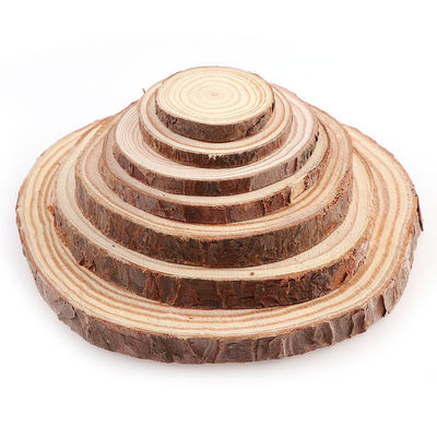 Il legno naturale non finito di 16CM affetta i mestieri di legno dei dischi