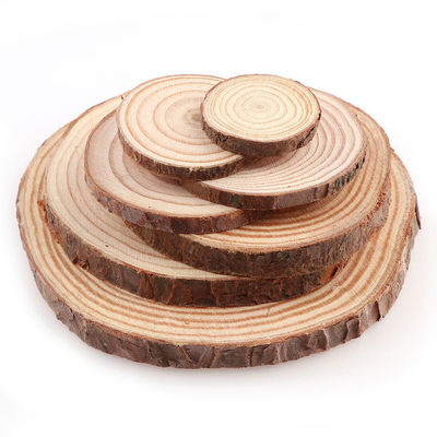 Il legno naturale non finito di 16CM affetta i mestieri di legno dei dischi