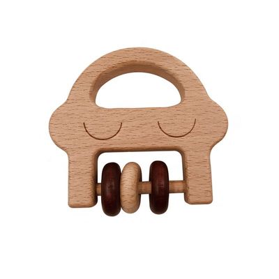 I dottori Set di legno di Teether di 5.5cm di legno medico del silicone