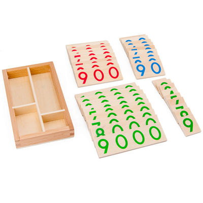 i numeri di legno di 3.5cm imbarazzano il conteggio dei sussidi didattici di per la matematica della carta per i bambini