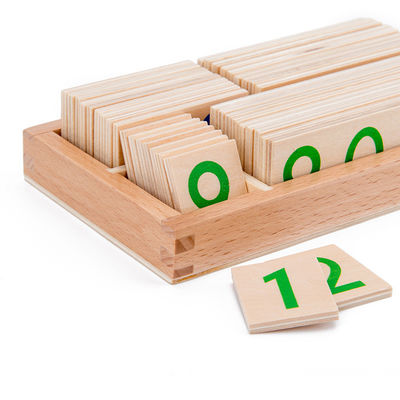i numeri di legno di 3.5cm imbarazzano il conteggio dei sussidi didattici di per la matematica della carta per i bambini
