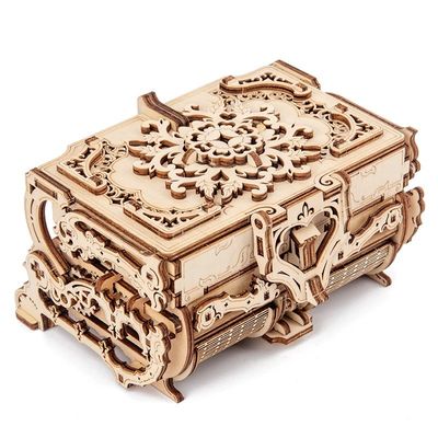 Puzzle meccanici di legno 3d di puzzle di legno meccanici di personalità 3.94in