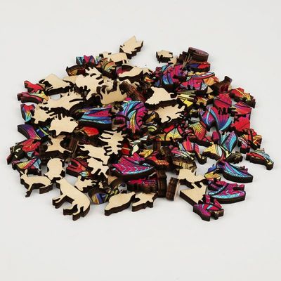 53g Lion Baby Building Blocks Wooden che impila i giochi interattivi animali del puzzle