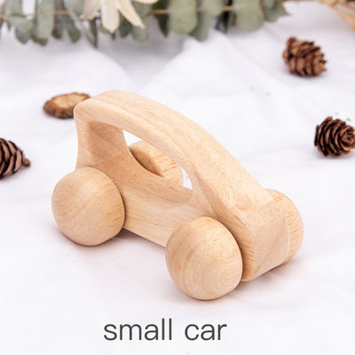 Automobile di legno unisex ISO9001 Toy Police Montessori del faggio