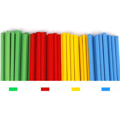 Sostanza tossica di legno di Toy Montessori Counting Blocks Non di per la matematica di Digital 23cm di numero