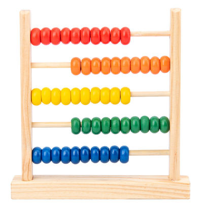 perla di legno 15cm geometrica 3D che conta il bambino Toy Numbers Counting dell'abaco
