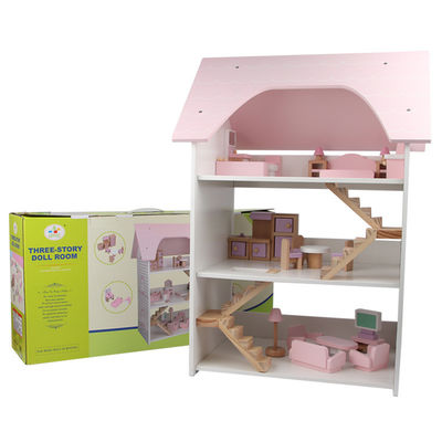 Orna la mobilia miniatura  House Furniture di legno della casa delle bambole ISO9001
