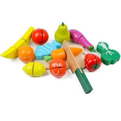 La frutta di legno e Veg della cucina 5.9in gioca il taglio magnetico della frutta
