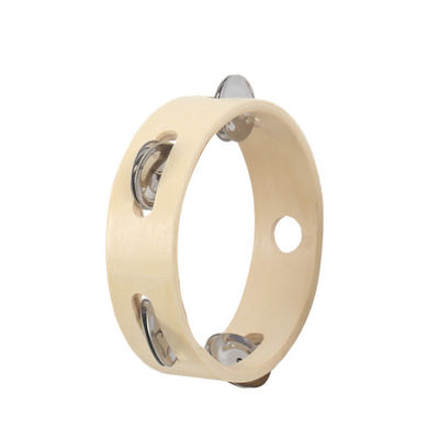 Bambino di legno del tamburino del Handbell musicale di legno dei giocattoli di BeBe 15cm