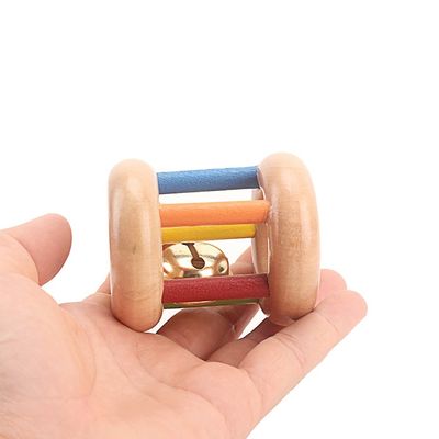 Strumenti musicali di legno BeBe Tambor dei giocattoli del Handbell 15CM