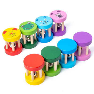 Insieme di legno dello strumento del bambino musicale di legno dei giocattoli di crepitio 1.9in di Montessori