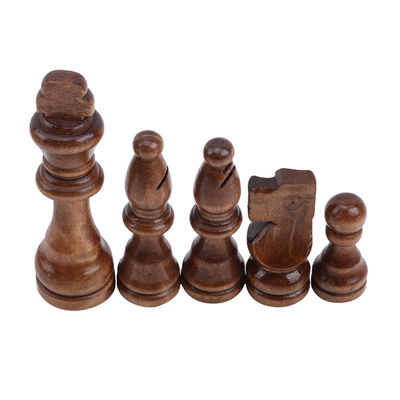Il controllore di legno d'annata della scacchiera dei bambini 70mm ha messo i giochi di spettacolo