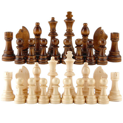 Il controllore di legno d'annata della scacchiera dei bambini 70mm ha messo i giochi di spettacolo
