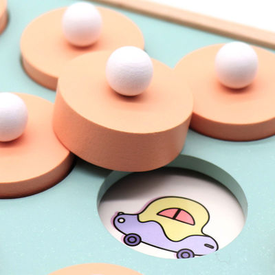Giocattolo unisex di scacchi del gioco di puzzle della partita di memoria di Montessori 3D