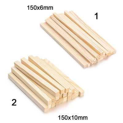 Contando i mestieri di legno non finiti 30Pcs quadrano Rohi di legno