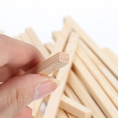Contando i mestieri di legno non finiti 30Pcs quadrano Rohi di legno