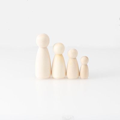 Pittura di legno del mestiere 100Pcs Peg Dolls Blank ISO9001