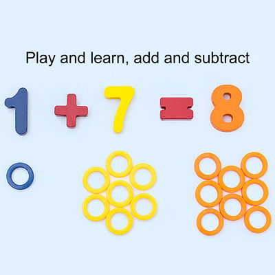 Il bambino di legno educativo di Montessori di pesca di per la matematica gioca 15cm