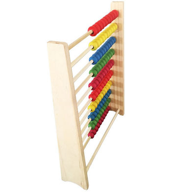 Calcoli il per la matematica di legno Toy Counting Beads Toy Abacus di 26Cm educativo