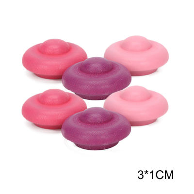 giocattoli di legno educativi di Montessori dell'impilatore dell'arcobaleno 6pcs