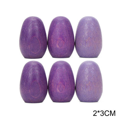 giocattoli di legno educativi di Montessori dell'impilatore dell'arcobaleno 6pcs