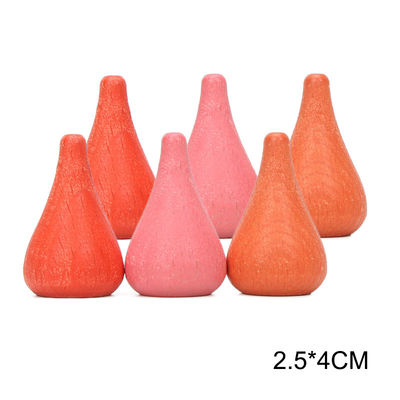 giocattoli di legno educativi di Montessori dell'impilatore dell'arcobaleno 6pcs