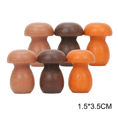 giocattoli di legno educativi di Montessori dell'impilatore dell'arcobaleno 6pcs