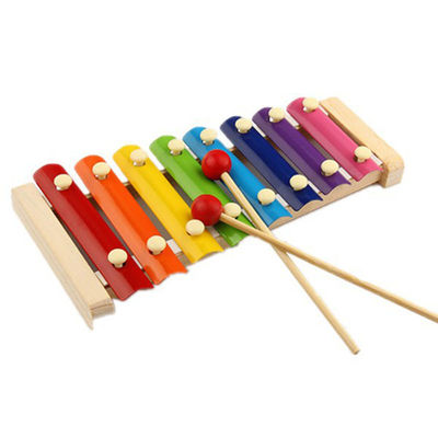 Un piano di 8 note e xilofono Toy With Wooden Frame