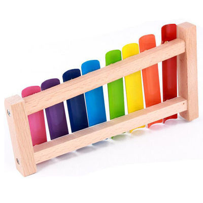 Un piano di 8 note e xilofono Toy With Wooden Frame
