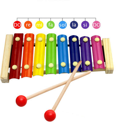 Un piano di 8 note e xilofono Toy With Wooden Frame