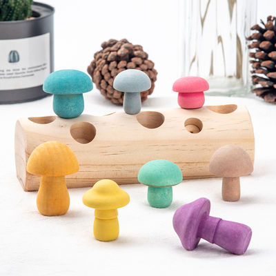 Gioco di legno di raccolto del fungo di forma inerente allo sviluppo educativa