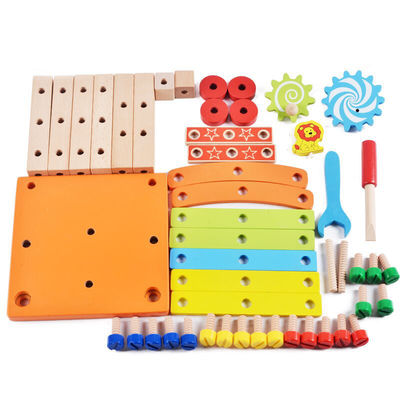 Sedia di legno Toy With Water Based Painted dei bambini di Montessori