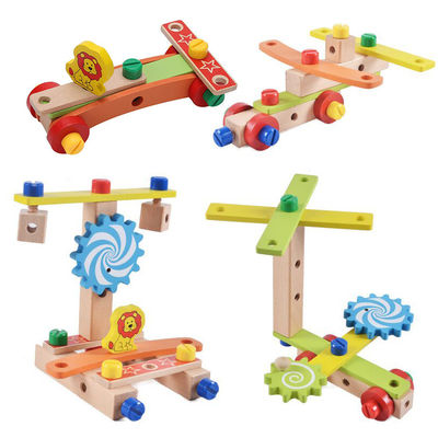 Sedia di legno Toy With Water Based Painted dei bambini di Montessori