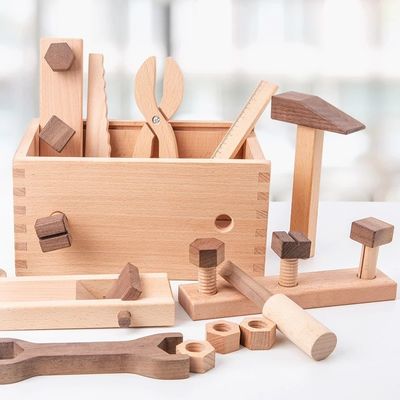 Set di strumenti multifunzionale di legno di riparazione di Montessori per i ragazzi