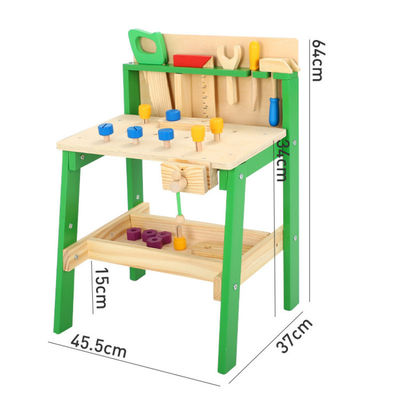 Tabella di legno dello strumento della simulazione dei bambini staccabili multifunzionali