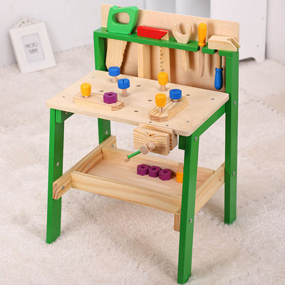 Tabella di legno dello strumento della simulazione dei bambini staccabili multifunzionali