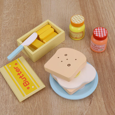 L'istruzione iniziale dei bambini unisex di legno finge i giocattoli della cucina
