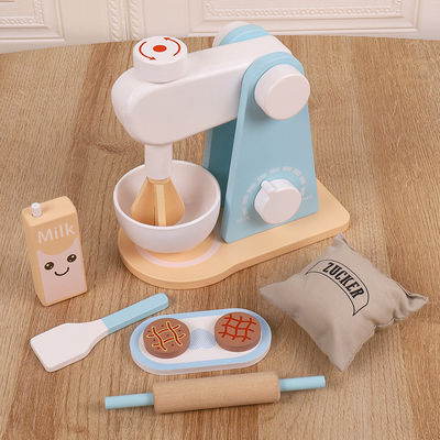 L'istruzione iniziale dei bambini unisex di legno finge i giocattoli della cucina