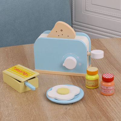 L'istruzione iniziale dei bambini unisex di legno finge i giocattoli della cucina