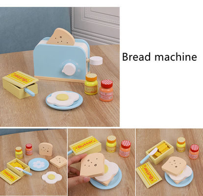 L'istruzione iniziale dei bambini unisex di legno finge i giocattoli della cucina