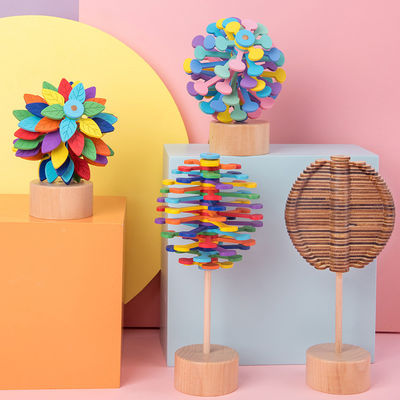 Giocattoli di Marca Dragon Color Montessori Wooden Decompression