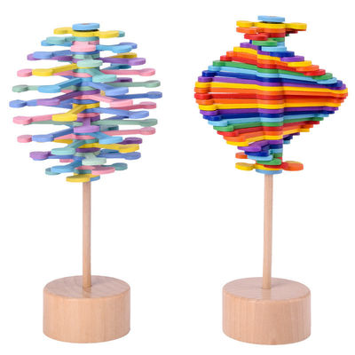 Giocattoli di Marca Dragon Color Montessori Wooden Decompression