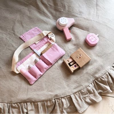Il Montessori portatile Toy Set cosmetico di legno dei bambini ISO9001