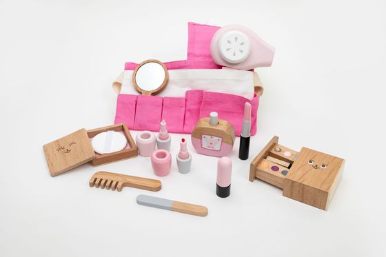 Il Montessori portatile Toy Set cosmetico di legno dei bambini ISO9001