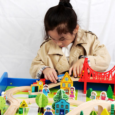 Costruttore Wooden Board Game di Mini Wooden 88pcs City Road