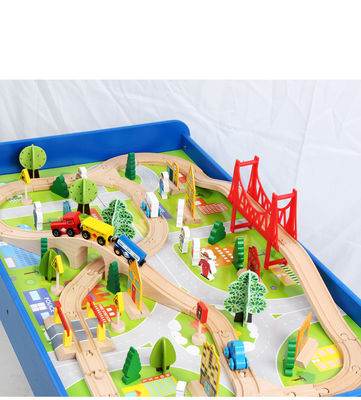 Costruttore Wooden Board Game di Mini Wooden 88pcs City Road