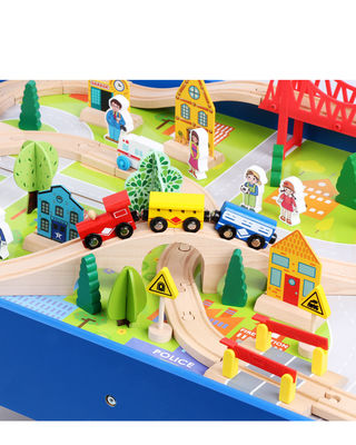 Costruttore Wooden Board Game di Mini Wooden 88pcs City Road