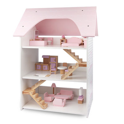 Bambini ricoprenti a base d'acqua di Mini Wooden Simulation House For