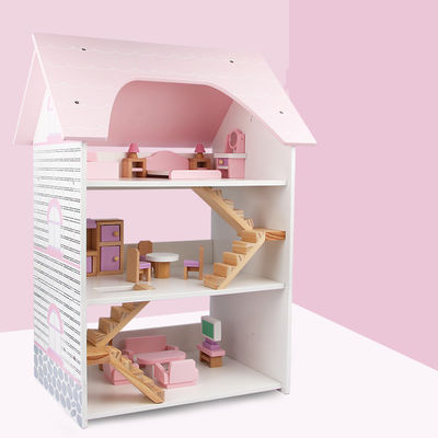Bambini ricoprenti a base d'acqua di Mini Wooden Simulation House For